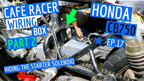 hidden electrical box motorcyce|Electronics Box to Hide Starter Solenoid, Hiding Motorcycle .